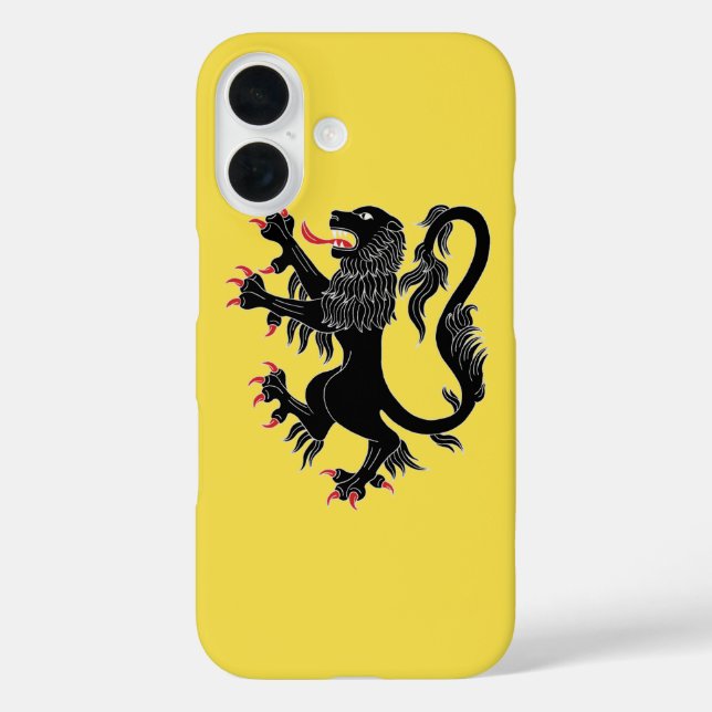 Lion Rampant Sable Case-Mate iPhone Case (Back)