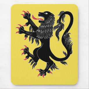 Lion Rampant Sable Mouse Pad
