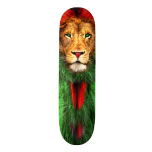 Lion Rasta Skateboard