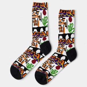 Lion rear art socks