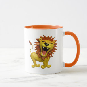 Lion Roaring Mug