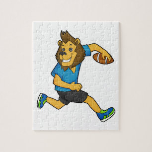 Lion Rugby player Football Jigsaw Puzzle