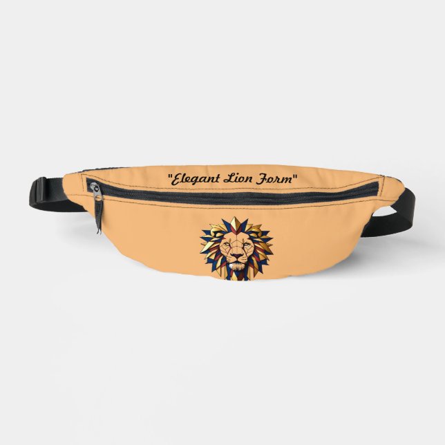 "Lion’s Dignity" Bum Bags (Front)