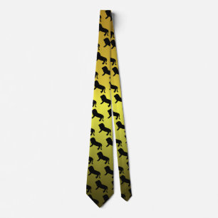 Lion Silhouette Tie