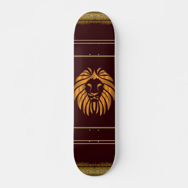 Lion Skateboard (Front)