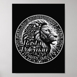 Lion Sound Wall Art 