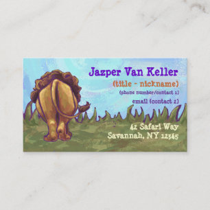 Lion Stationery Business Card