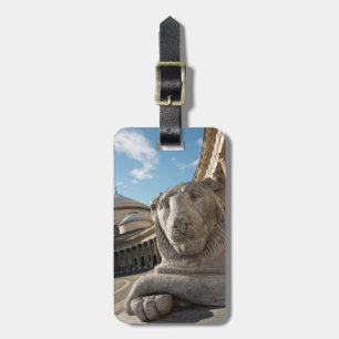 Lion statue in front of San Francesco di Paola Luggage Tag