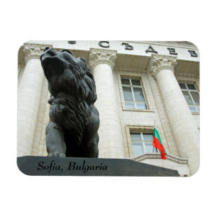 Lion statue, Sofia, Bulgaria Magnet