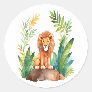 Lion sticker