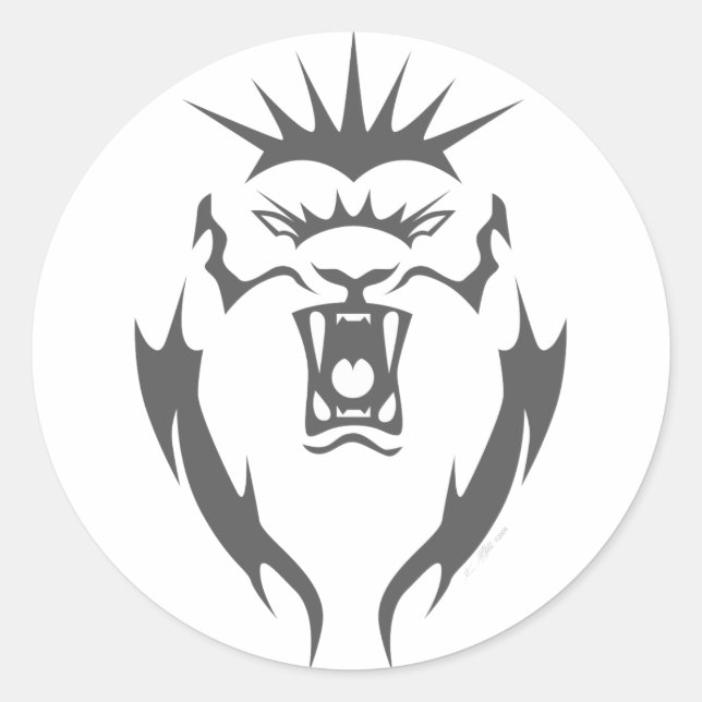 Lion Sticker (Front)