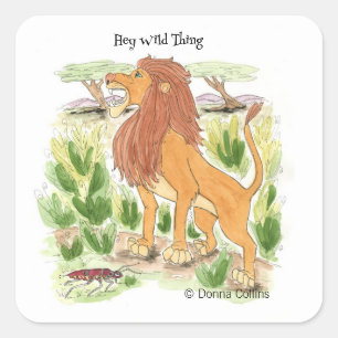 Lion Sticker