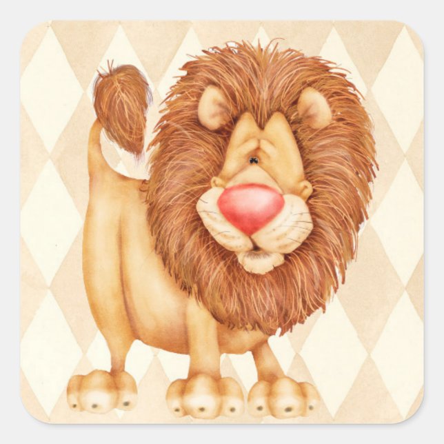 Lion - Stickers (Front)