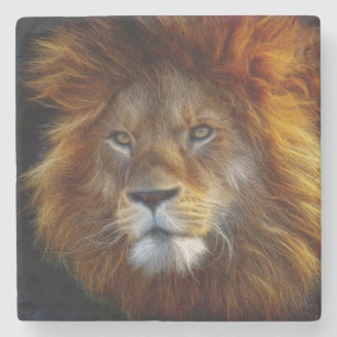 Lion Stone Coaster