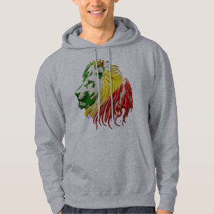 LION STYLE JAMAICAN KING HOODIE