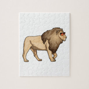 Lion Sunglasses Jigsaw Puzzle