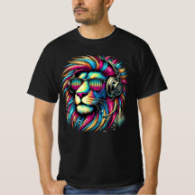 LION T-SHIRT BOLD and Artistic design
