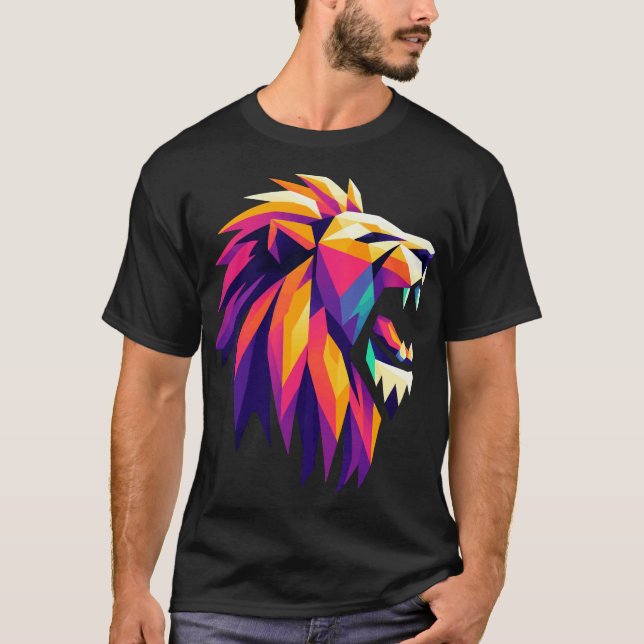 Lion T-shirt Design (Front)