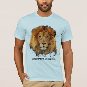 lion t-shirt design in memory of cecil the lion