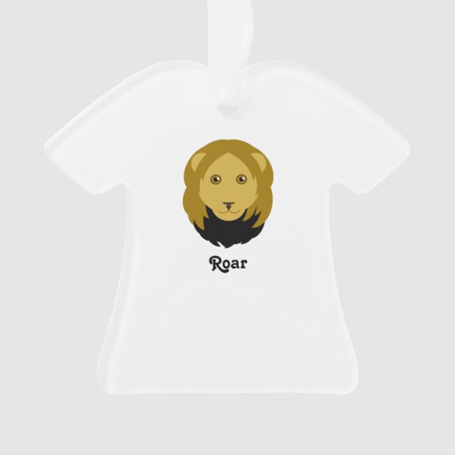 Lion T-Shirt Ornament (Front)