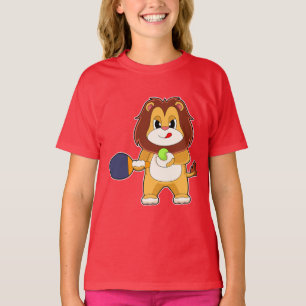 Lion Table tennis Table tennis racket T-Shirt