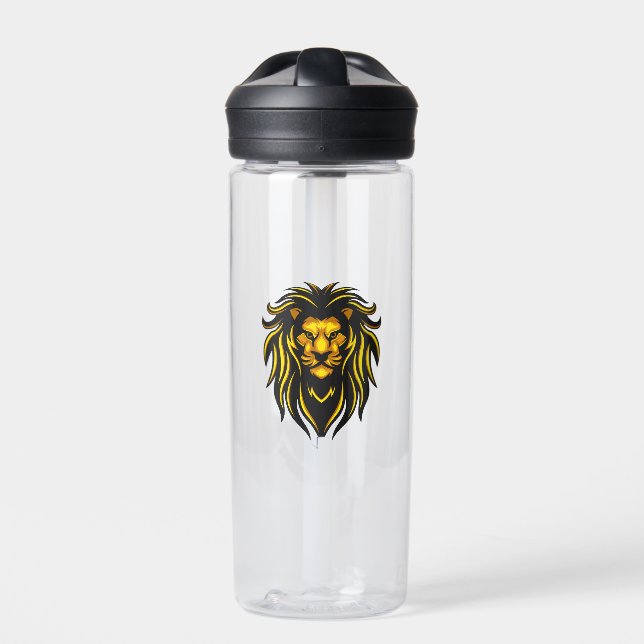 lion tag water bottle (Front)