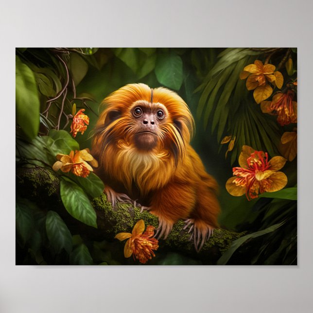 Lion Tamarin  Poster (Front)