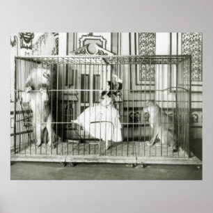 Lion Tamer: 1897 Poster