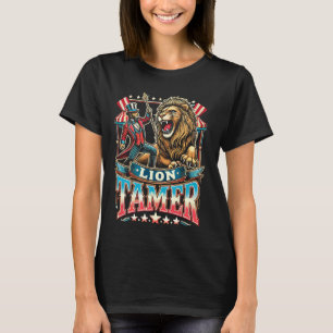 Lion Tamer Costume Ringmaster Costume Halloween T-Shirt