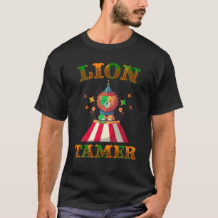 Lion Tamer Funny Kids Circus Costume Party Matchin T-Shirt