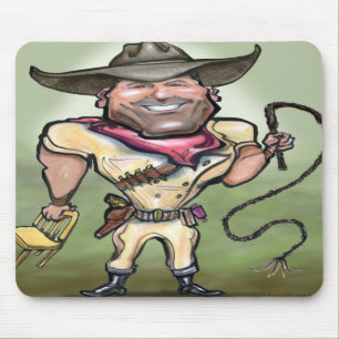 Lion Tamer Mouse Pad