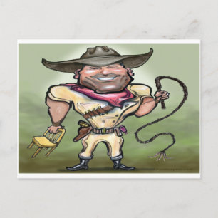 Lion Tamer Postcard