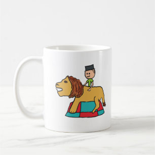 Lion Taming Coffee Mug