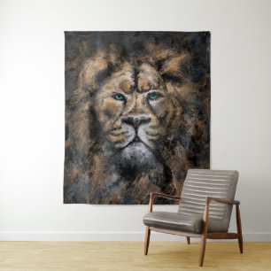 Lion Tapestry - Painting