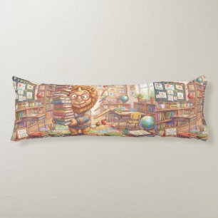 Lion Teacher Classroom – A Cosy World Of Books Body Cushion
