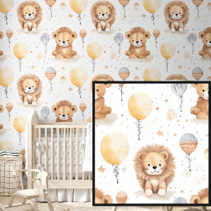 Lion Teddy Bear Balloons Wallpaper
