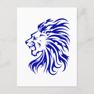 Lion the King of the jungle,lion lover gifts,lion  Postcard