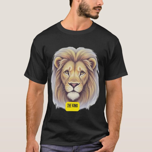 Lion. The King T-Shirt (Front)
