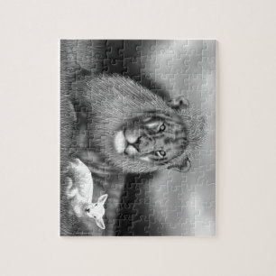 Lion & the Lamb Jigsaw Puzzle