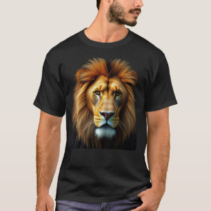 Lion The Master Of Bravery  T-Shirt