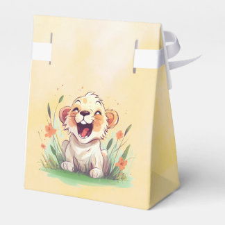 Lion Themed Baby Shower Favour Box