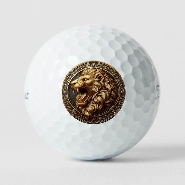 Lion Titleist Pro V1 Golf Balls (Front)