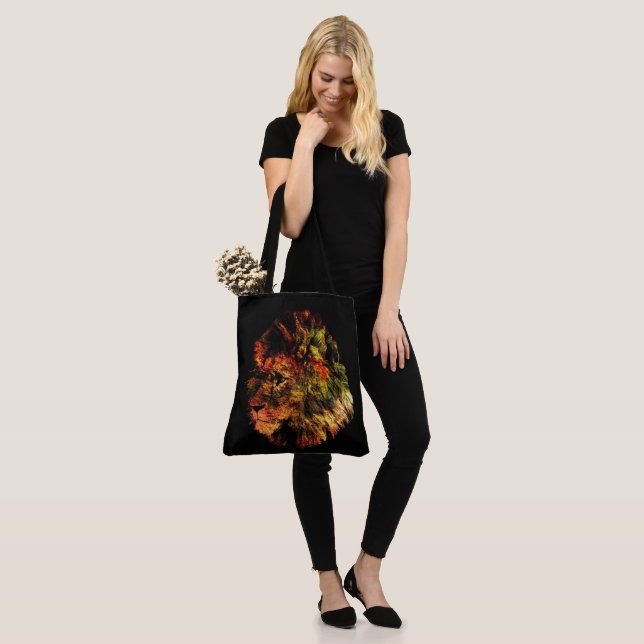 Lion Tote Bag (On Model)