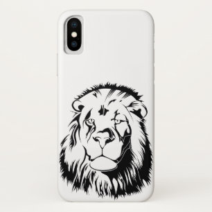 Lion Tribal 002 iPhone X Case