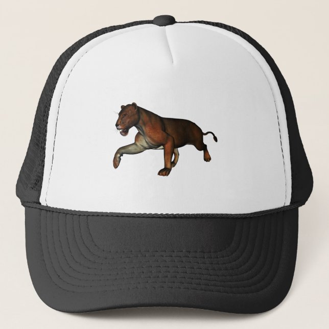 lion trucker hat (Front)