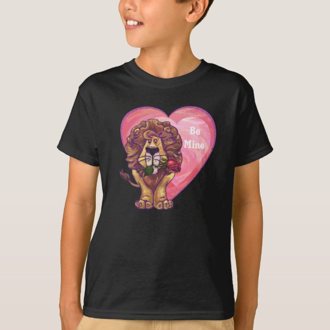 Lion Valentine's Day T-Shirt (Front)