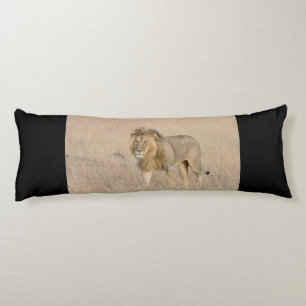 Lion walking body cushion