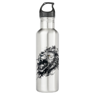 Lion Wild Animal Nature Illustration Art Tattoo 710 Ml Water Bottle