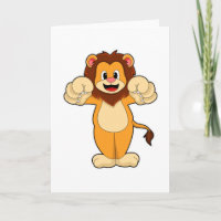 Lion with big Claws