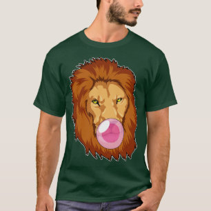Lion with Bubble gum T-Shirt